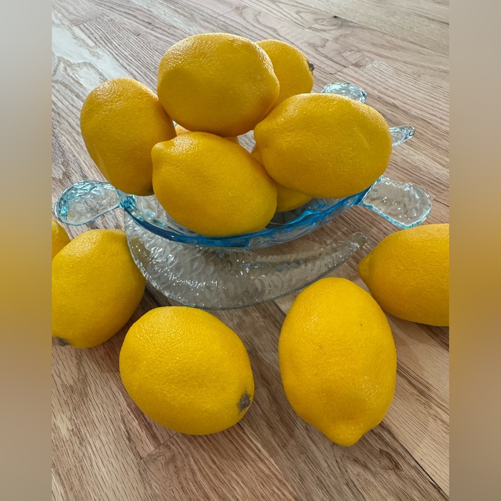 6 Artificial Lemons,Set Of 6 Very Realistic Perfect Table Or‎ Kitchen Decor